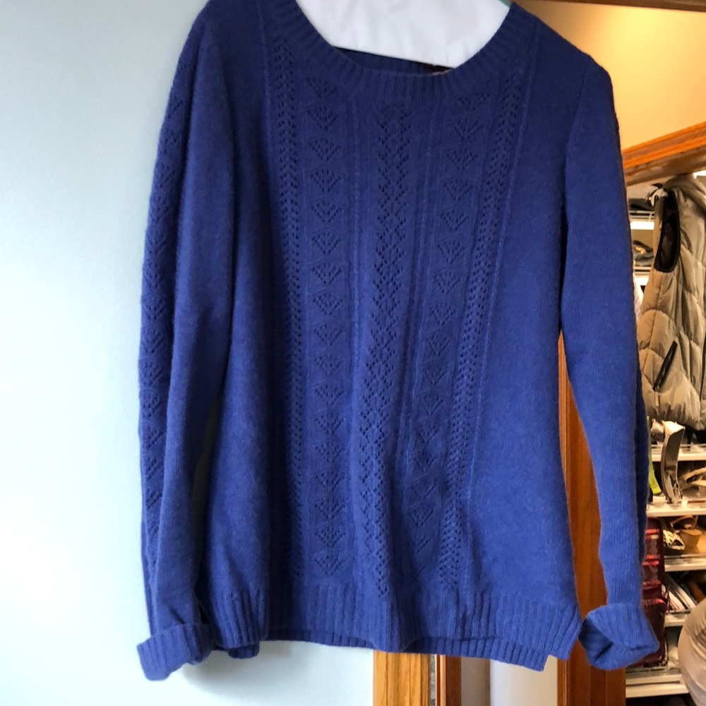 Blue sweater